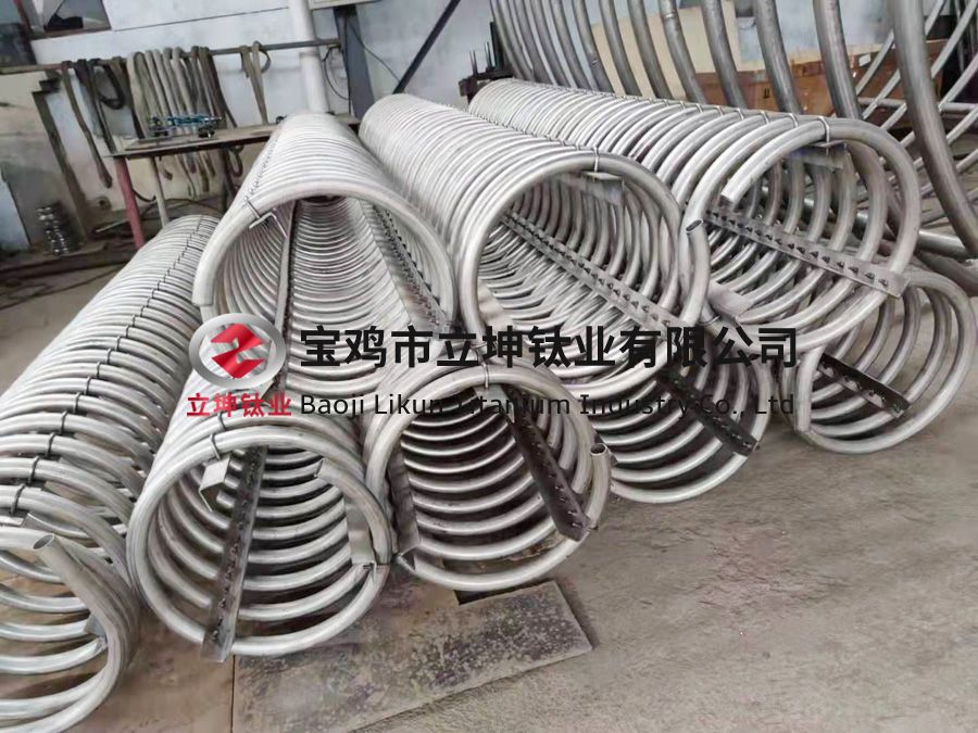 TA1钛盘管